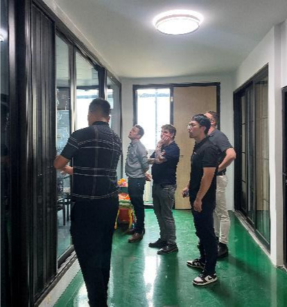 Australian Clients Visit Meidoor Factory  (5)